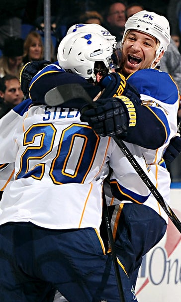 Blues beat Islanders in shootout after OT goal waved off
